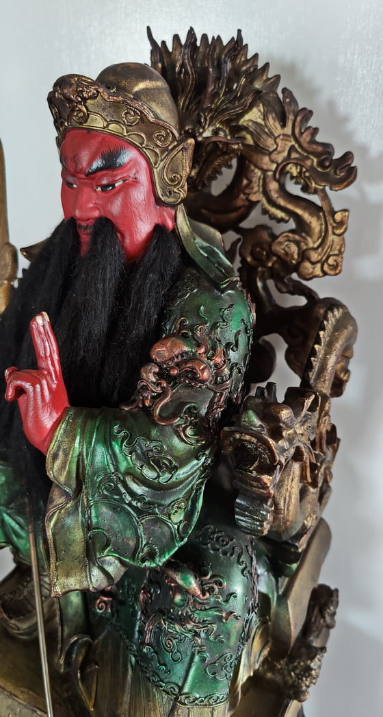 Chinese Daoist Guan Yu Deity